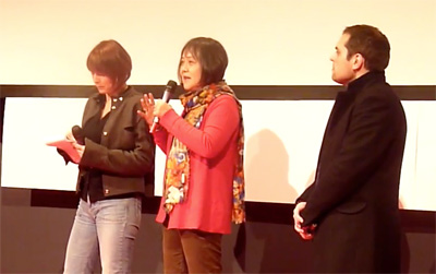 Peng Xiaolian venue présenter ses films (© Mon Petit Ailleurs Chinois)