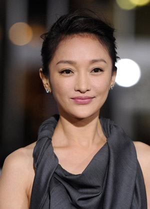 L'actrice Zhou Xun